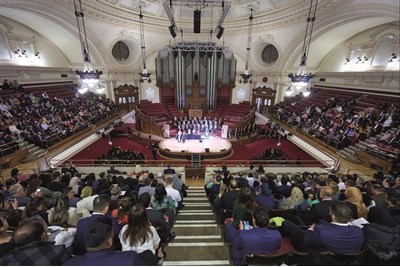 College of Optometrists’ ceremony at Central Hall 